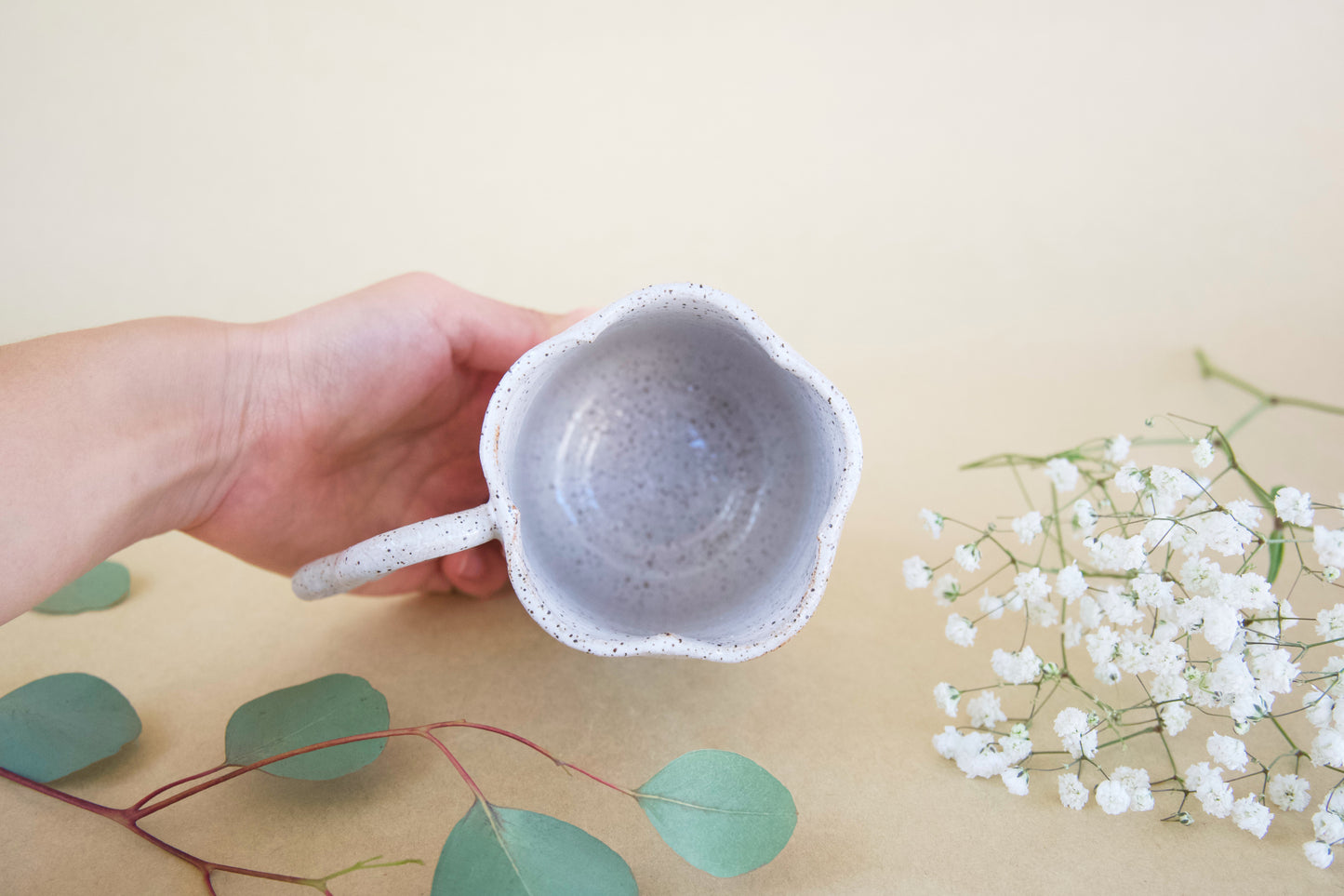 Flower Rim Mug