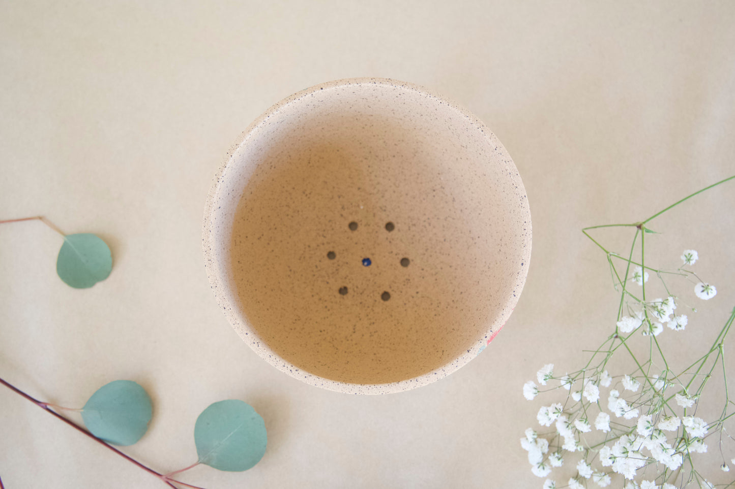 Speckled Strawberry Planter
