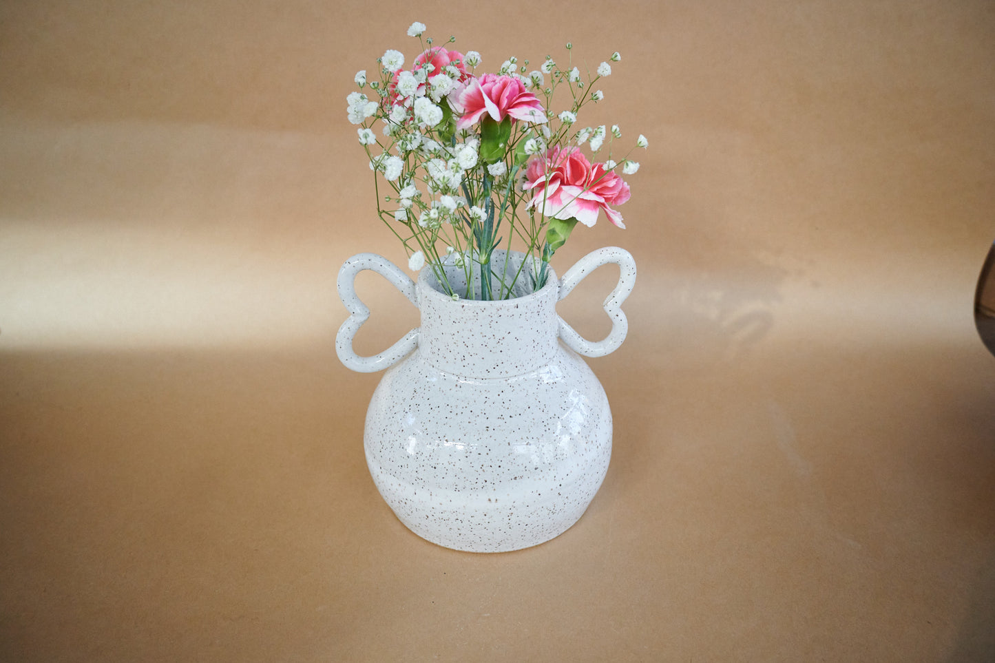 Heart Handle Vase