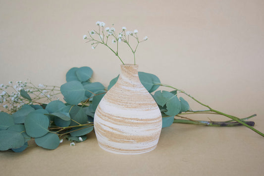 Marbled Bud Vase