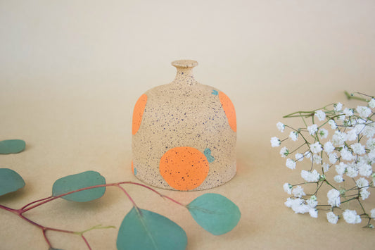 Speckled Orange Watering Bell
