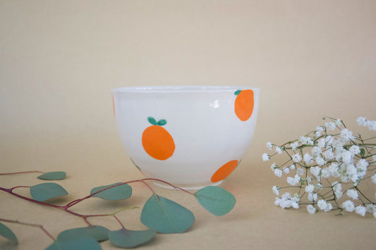 Orange Plant Pot
