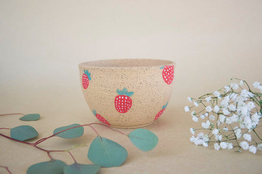 Speckled Strawberry Planter